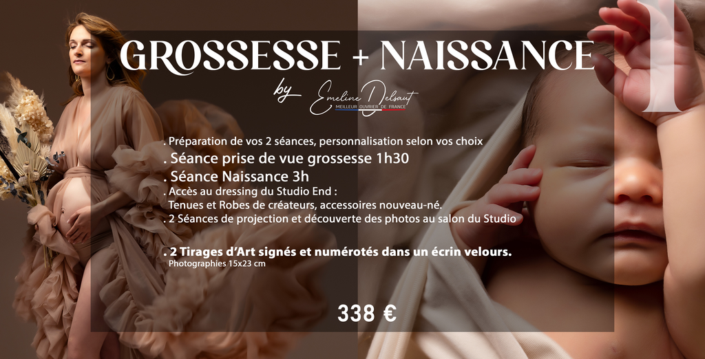Pack Séances Grossesse + Naissance