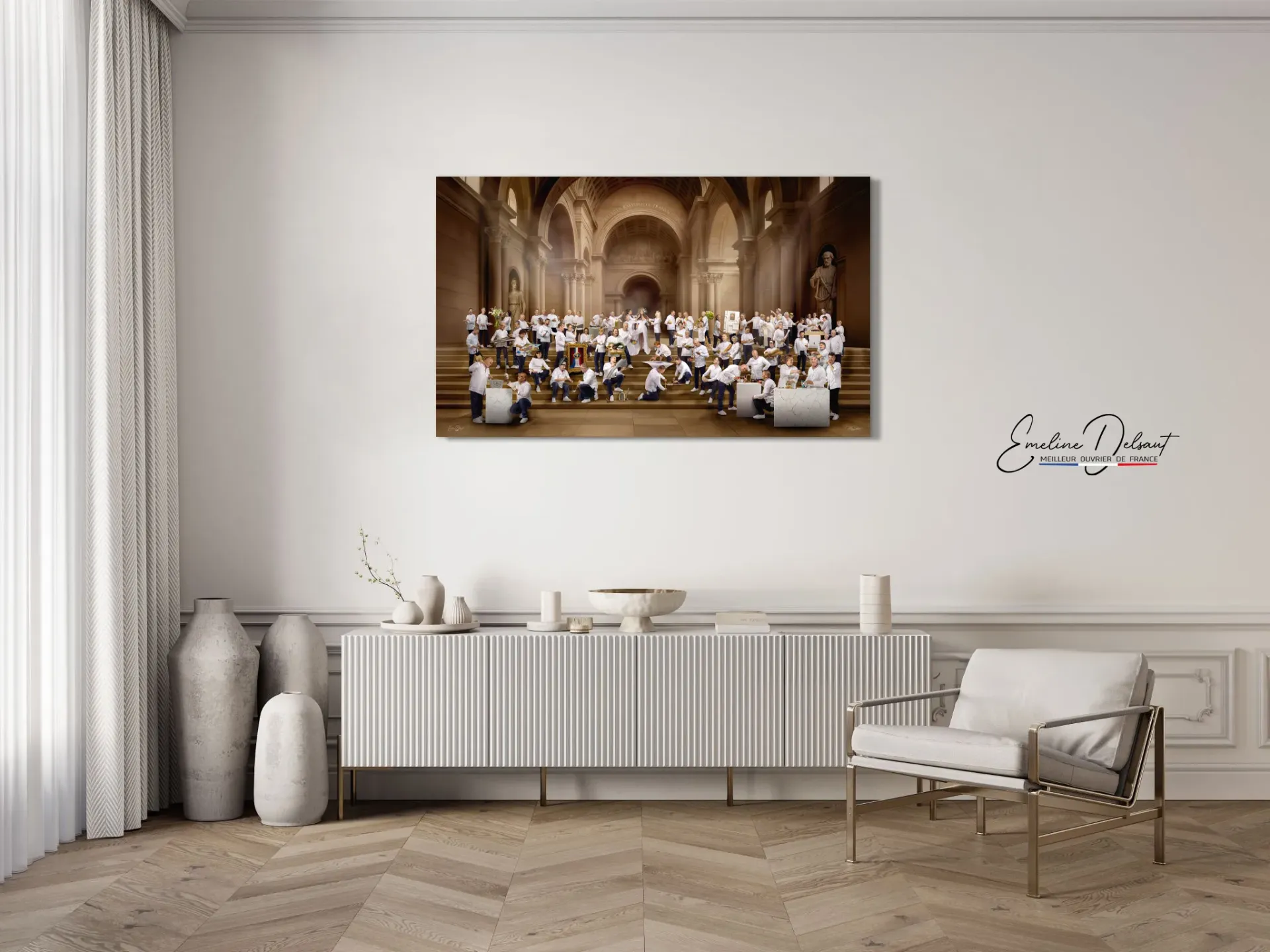 L'Atelier des MOF - TABLEAU PHOTO - 60x90 cm